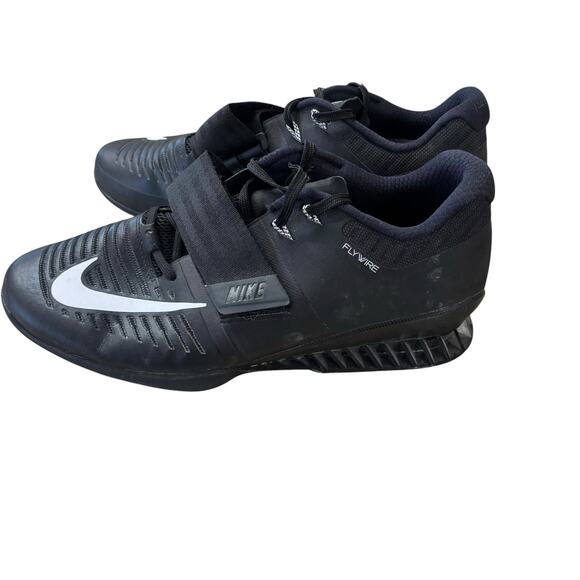 Nike Romaleos 3 Black Weightlifting Sneakers Men’s 12 Workout Crossfit Athletic main image 6
